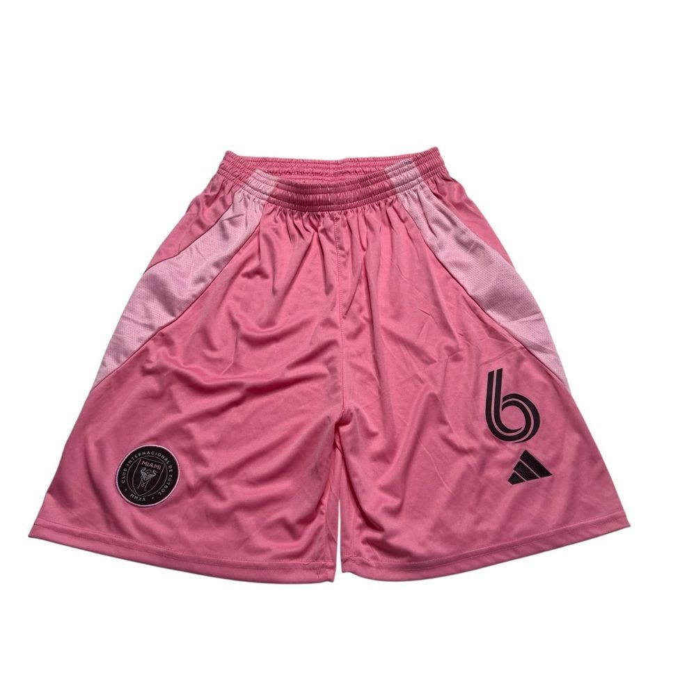 Adidas Inter Miami CF Home Shorts Soccer Pink Youth Sz M